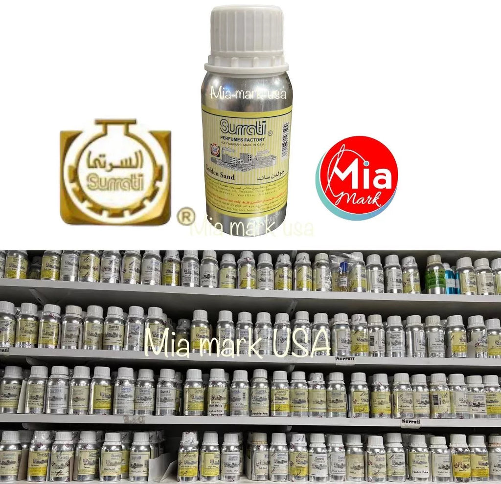 IMPORTED GOLDEN SAND SURRATI BRAND 100% PURE OIL (ATTAR) MADE IN SAUDI ARABIA 100gm