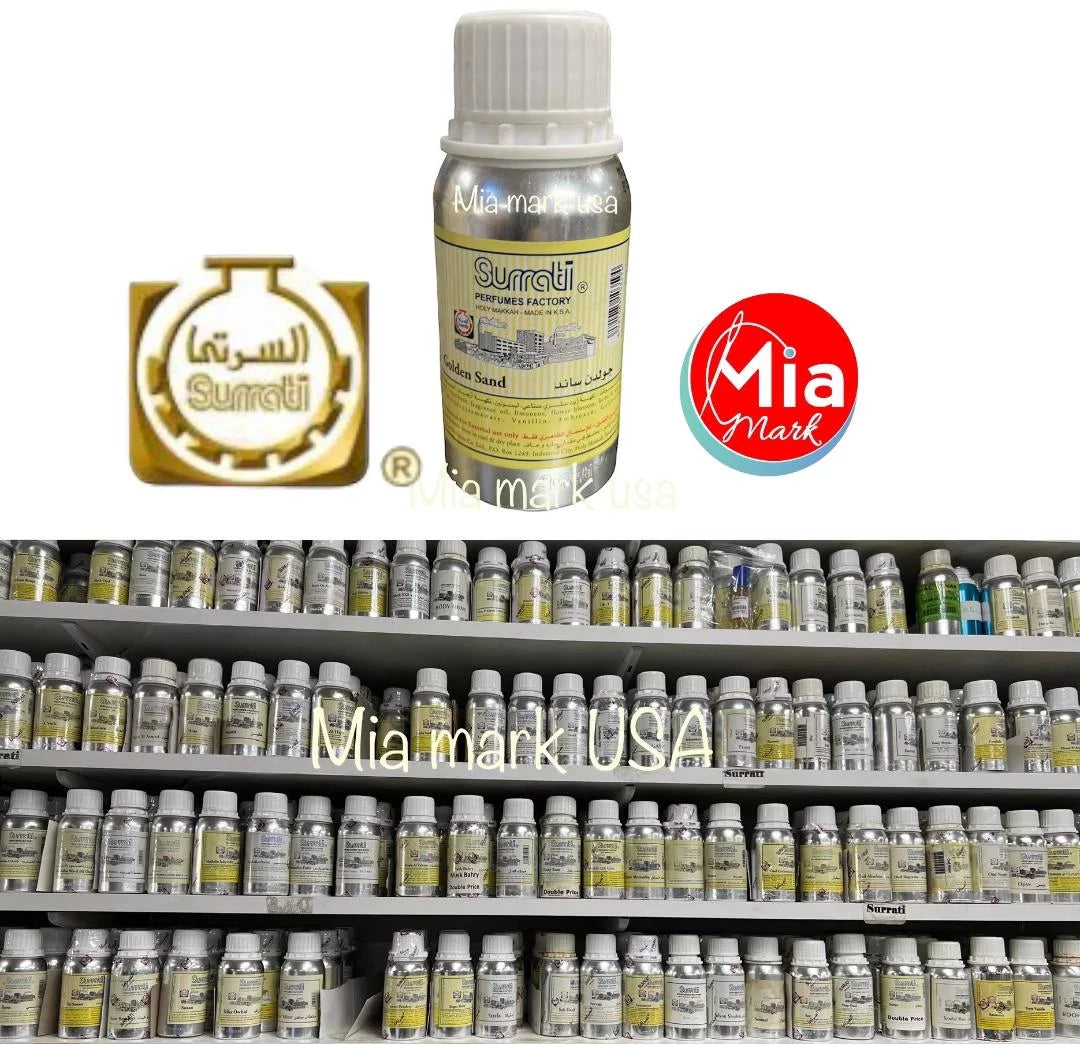 IMPORTED GOLDEN SAND SURRATI BRAND 100% PURE OIL (ATTAR) MADE IN SAUDI ARABIA 100gm