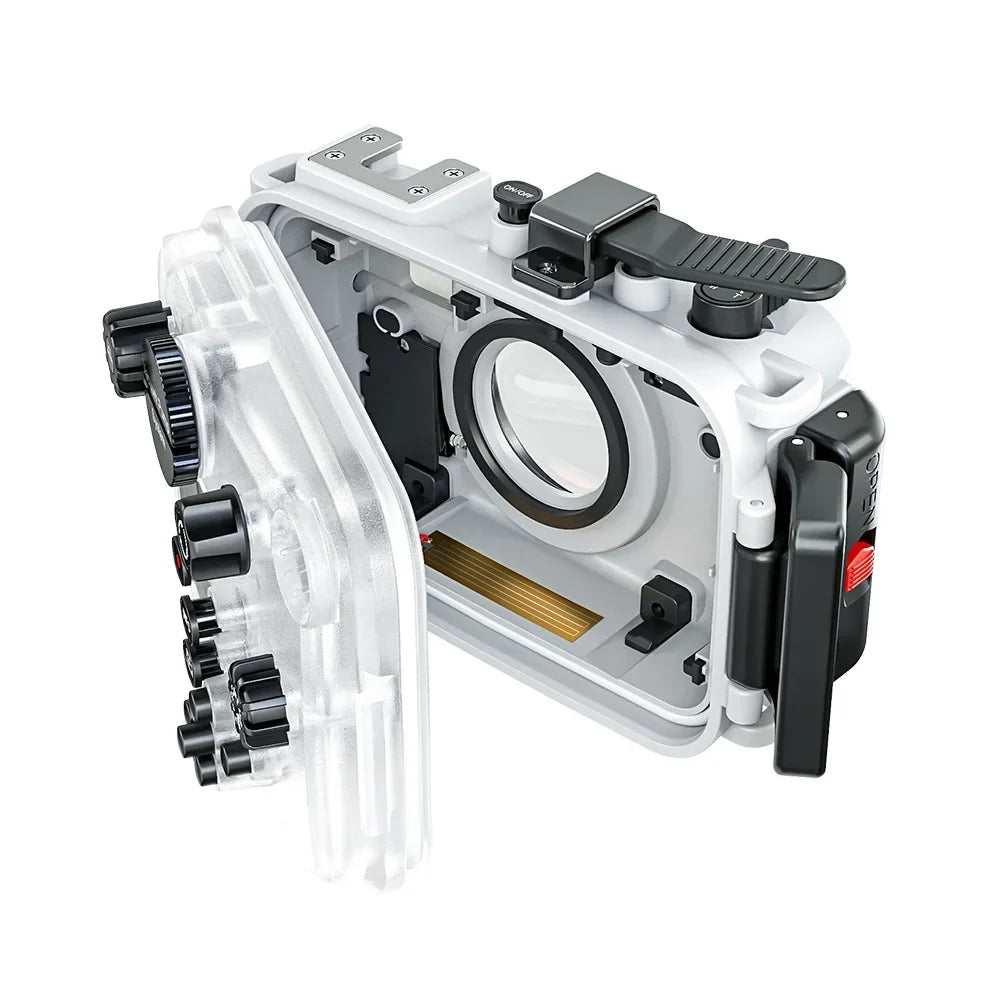 GoolRC TG 7 Camera Housing Case, Liquid 60m Diving Protective Case with Adapter