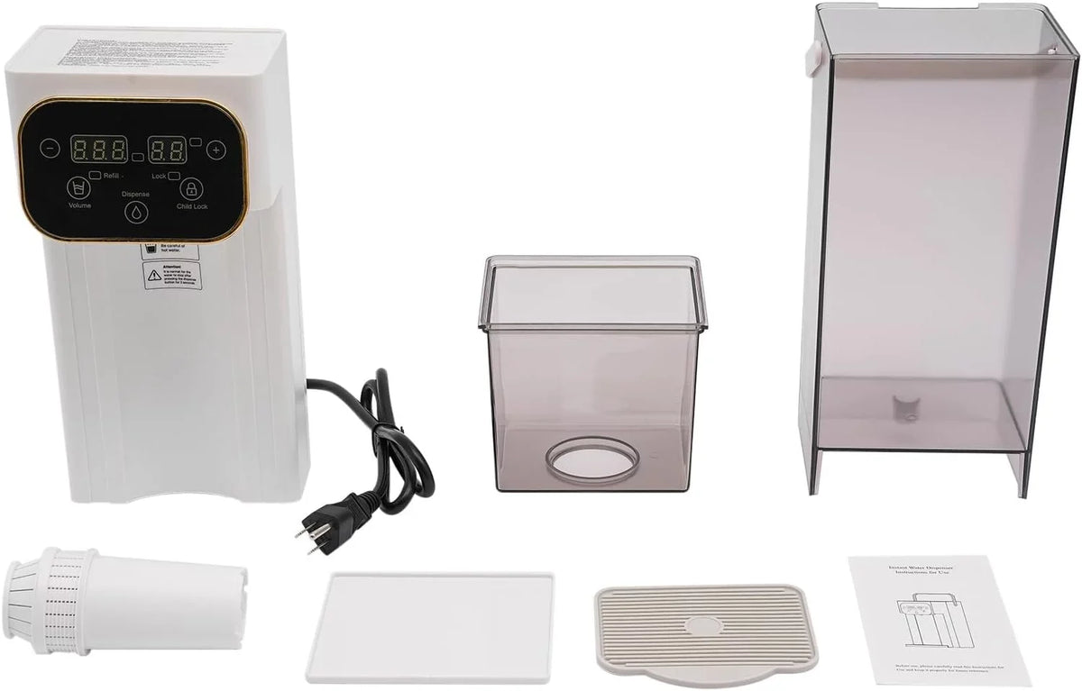 MIDUO Instant Hot Liquid Dispenser Filter With 12 Temperatures & 8 Volume Setting High Temp Safety Lock
