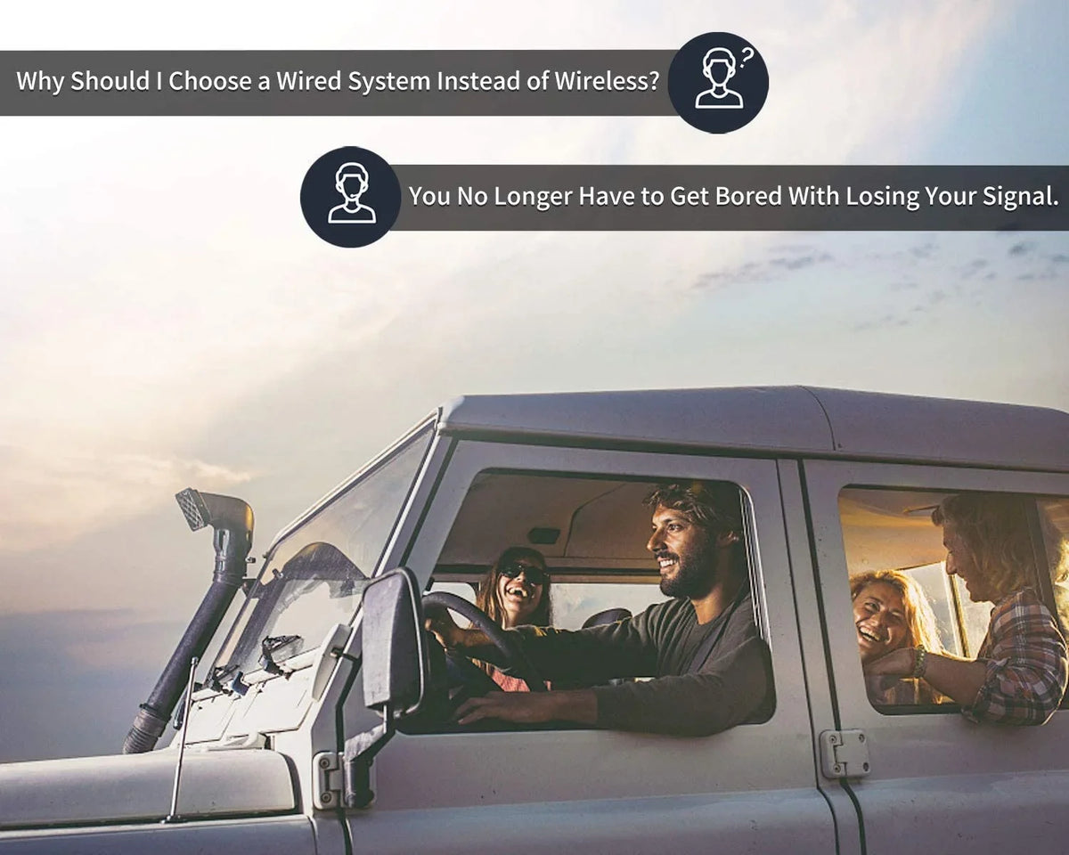 Fookoo HD Backup Camera System, 7'' DVR Split Display Monitor and Liquid Rear View Cameras with Parking Lines Reversing for RV/Truck/Trailer/Bus/Semi-Trailer/Tractor/5th Wheel Trailer(DY704)