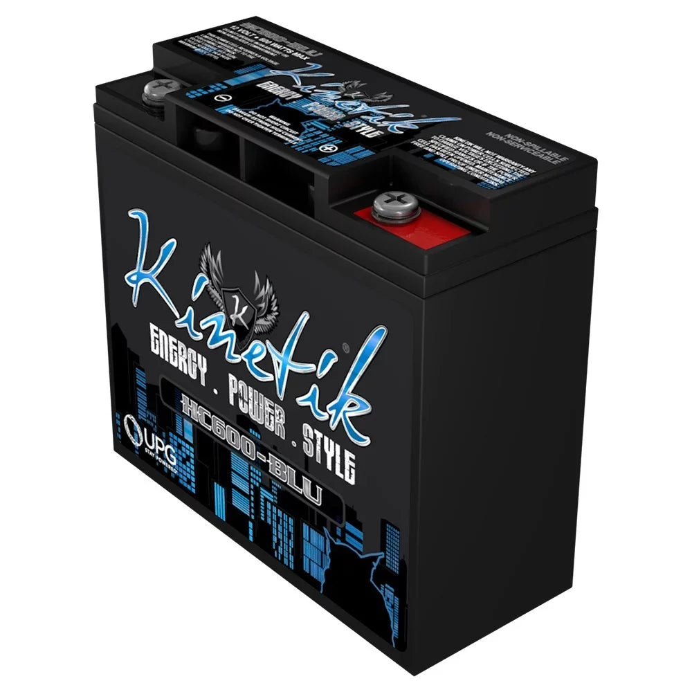 Kinetik HC600BLU 600W 12V Power Cell Replacement Battery for XS XP750 D680 S680