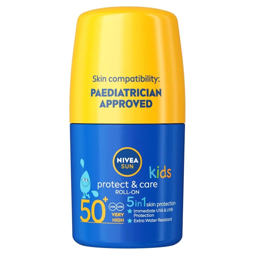Nivea Sun Kids Caring Roll-On With High Spf50 50 Ml By Nivea