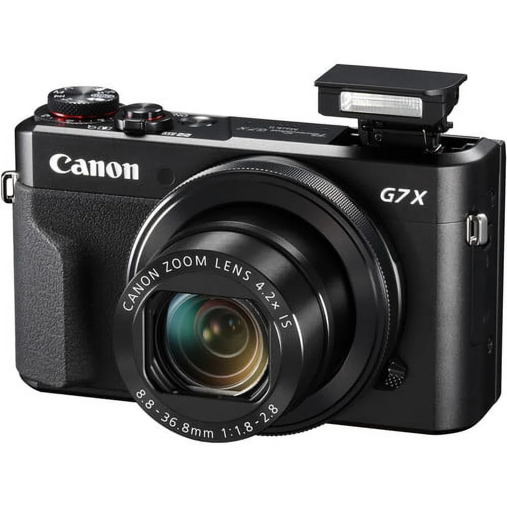 PowerShot G7X Mark II Digital Camera + Pixi Starter Bundle Kit