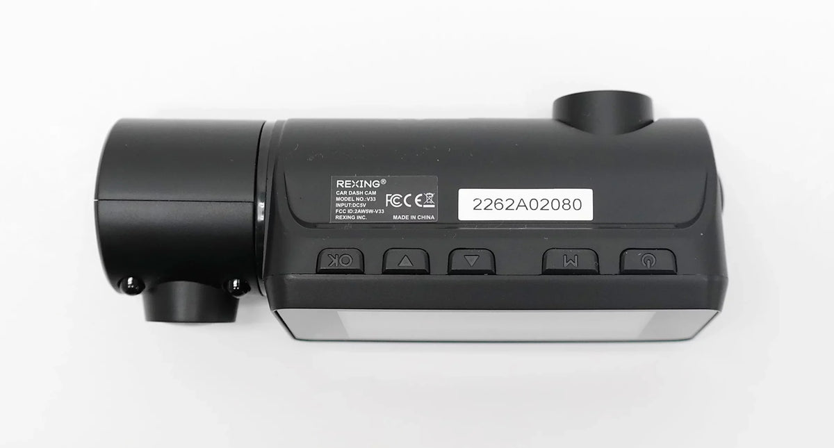 Pre-owned Rexing V33 3 Channel 1440p+1440p+1440p Resolution Dashcam with Front +Cabin +Rear camera, GPS BBY-V33