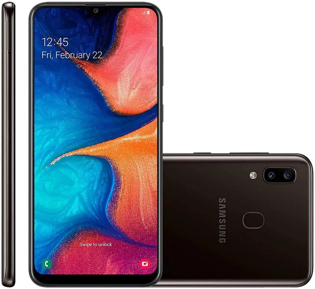 Restored Galaxy A20 A205U 32GB Black (T-Mobile Only) Smartphone (Refurbished)