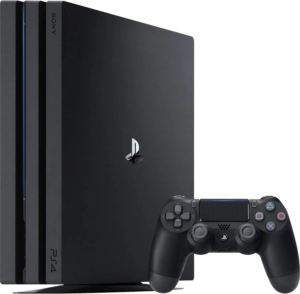 PlayStation 4 Pro 1TB Black Gaming Console + G11-A Earbuds With Microphone BOLT AXTION Bundle Like New