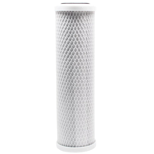 10-Pack Replacement for Crystal Quest CQE-CT-00113 Activated Carbon Block Filter - Universal 10 inch Filter for CRYSTAL QUEST Mega Liquid Filter system - Denali Pure Brand