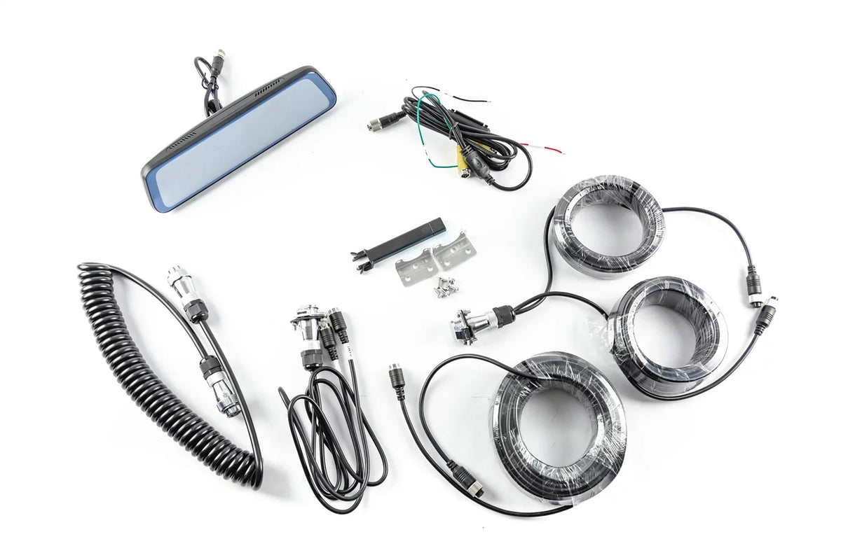 Brandmotion Universal Fit Transparent Trailer Rear Vision System