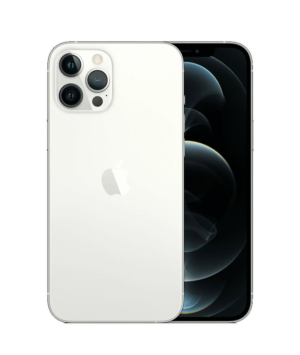 Restored iPhone 12 Pro Max 256GB Fully Unlocked Silver (Refurbished)