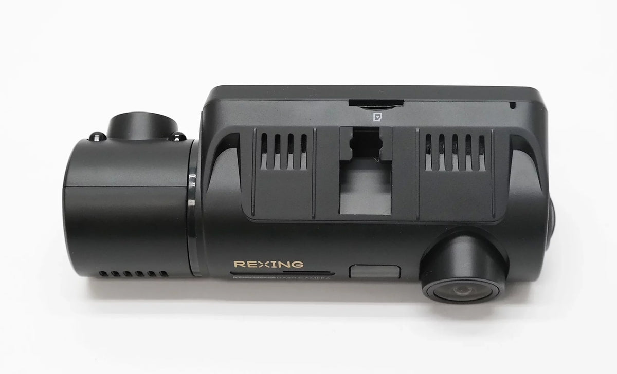 Pre-owned Rexing V33 3 Channel 1440p+1440p+1440p Resolution Dashcam with Front +Cabin +Rear camera, GPS BBY-V33