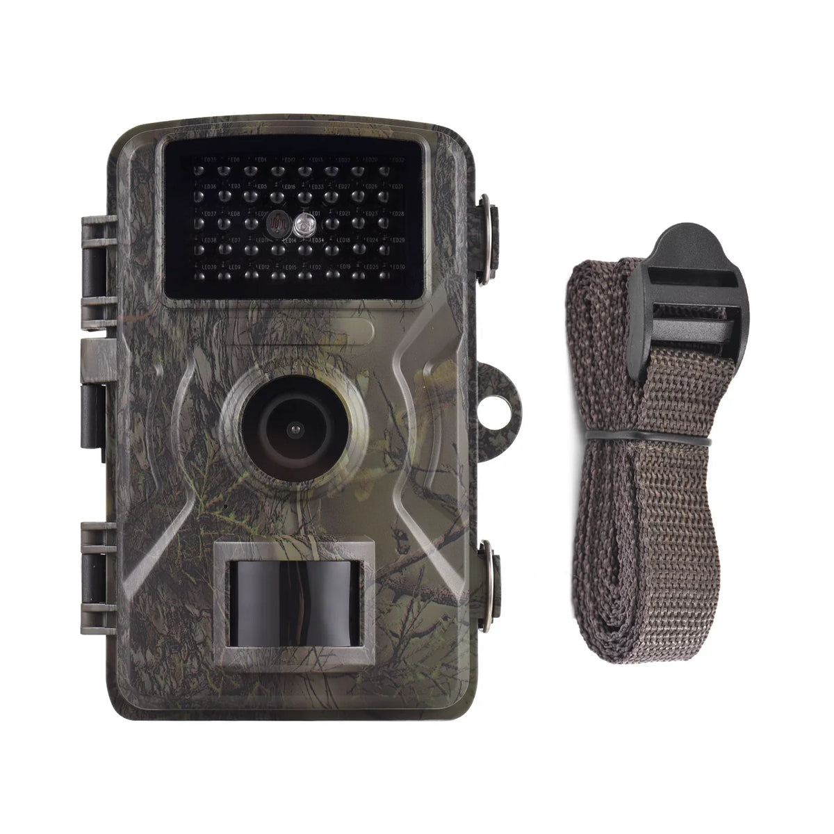 1080P Trail 16MP Wildlife Tracking with 2.0 Inch TFT Color Display 0.8s Trigger Time Supports Infrared Night Vision Motion Activated IP66 Liquid