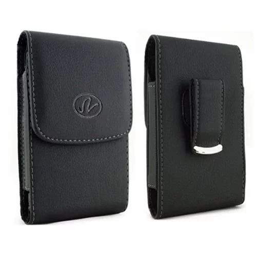 Holster Leather Case Belt Clip w 6ft Long Cable Fast Type-C 36W PD Home Charger for Stylo 4 Plus, Harmony 4 - Lively Jitterbug Smart3 - Motorola One Zoom, Moto Z4 Z3 Play Z2 Play