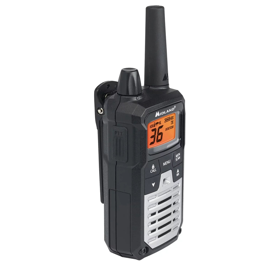Midland T290VP4 X-TALKER GMRS Long Range Walkie Talkie - Two Way Radio with NOAA Weather Scan + Alert and 121 Privacy Codes
