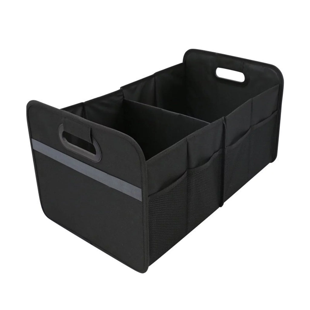 Andoer Car Trunk Organizer Car Trunk Storage Box Automotive Cargo Organizer Oxford Cloth Folding Car Storage Box 55L