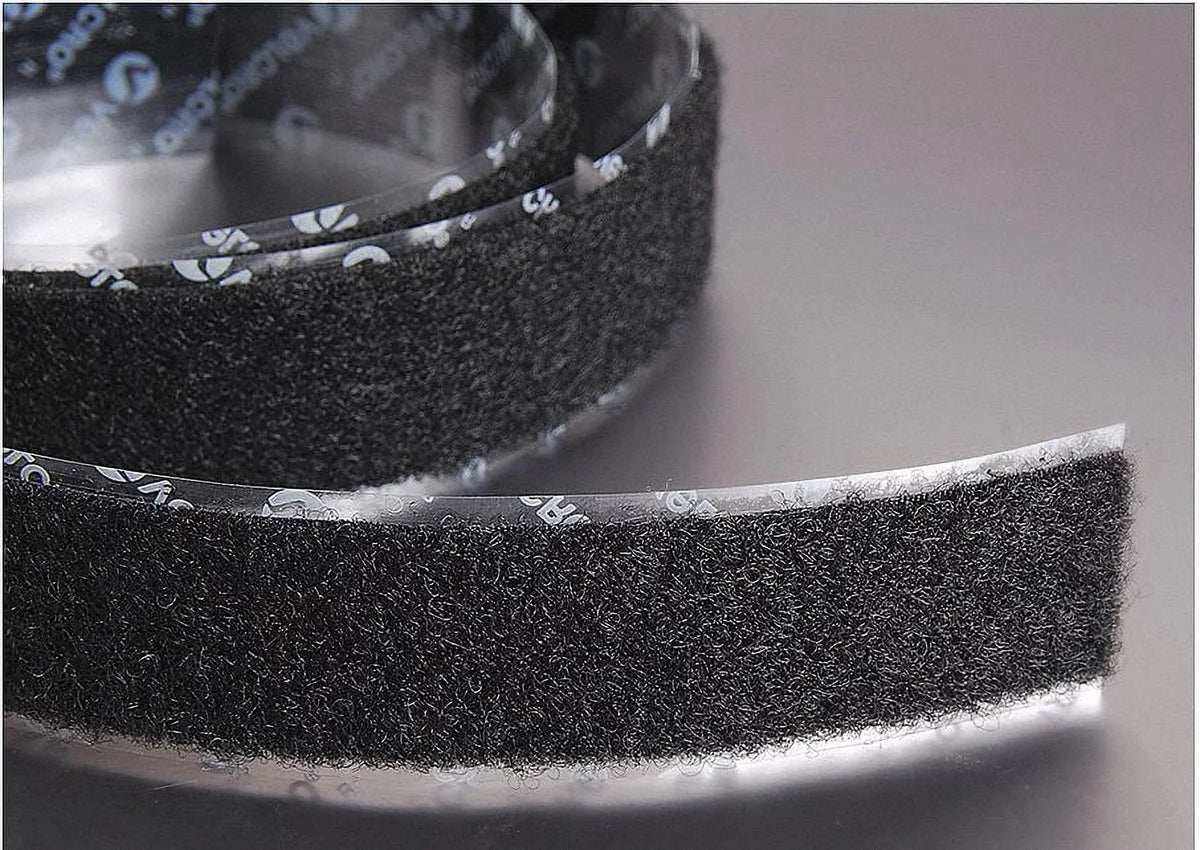 Velcro Brand Reclosable Fastener,Blk,2" W 184988
