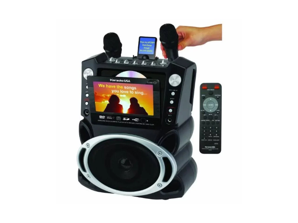 Emerson Portable DVD /CD+G/ MP3+G Karaoke System with 7" LCD