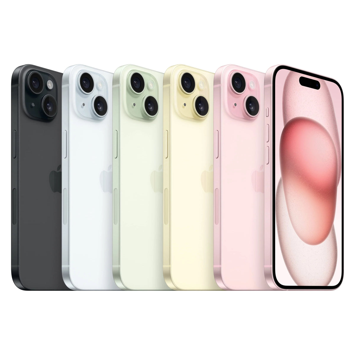 Total By Verizon iPhone 15, 128GB, Black - Prepaid Smartphone