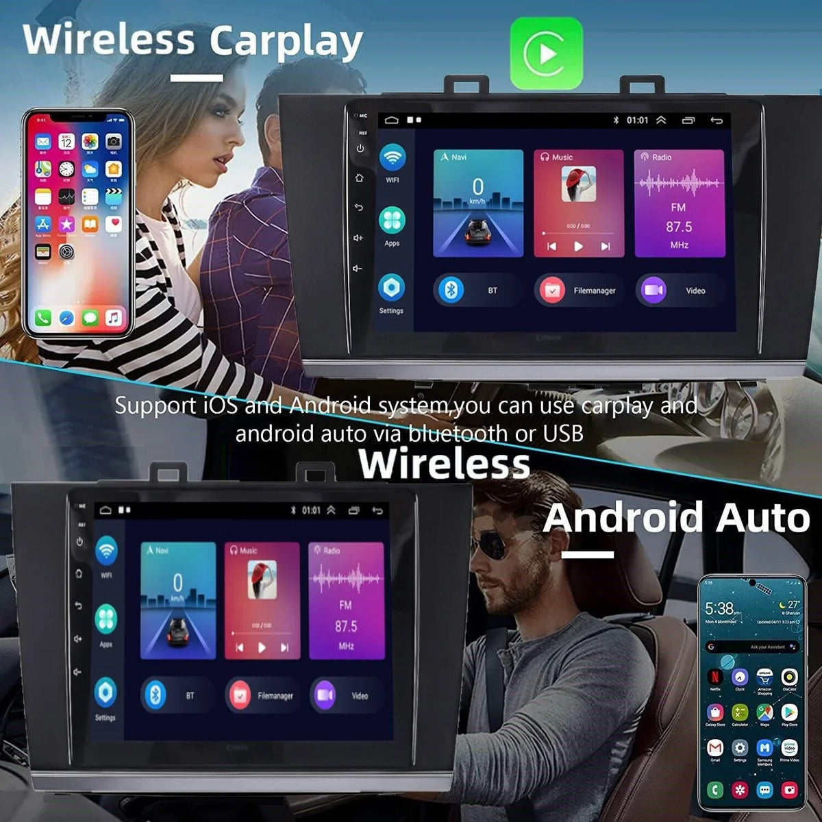 Upgrade Your Subaru Legacy Outback with Android Carplay GPS 9IN Monitor Optimize Daily Commutes High-Quality Audio Streaming