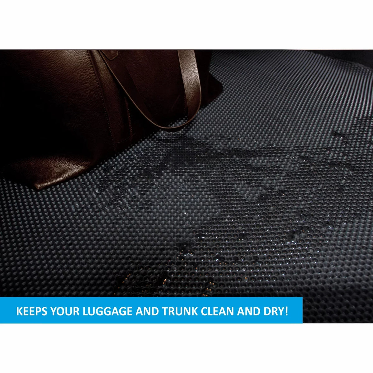 CLIM ART Cargo Liner for Jeep Cherokee 2018-2023 Custom Fit Trunk Mat, with Honeycomb Dirtproof & Fluid Technology - All-Climate, Heavy Duty, Anti-Slip Cargo Liner, Luggage - FL04114031