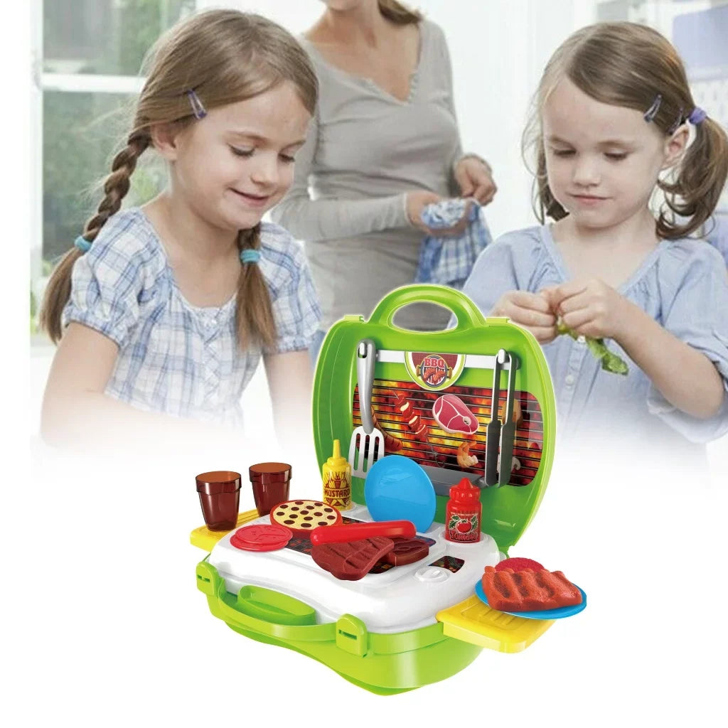 Kitchen Set Toys BBQ Grill For Kid