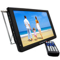 Reconditioned Trexonic Portable Display 12" LED TV With TF Slot, USB/Micro USB/ Headphone/AV Inputs And Built-in Digital Tuner