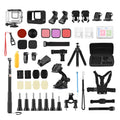 Anself Action Accessories Kit Sports Accessories Set with Liquid Housing Silicone Protective Case Selfie Stick Various Mount Bracket and More Replacement for GoPro Hero 109 Black with