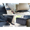 Baby Car Seat Protector Slip-Proof Wear-Resistant Back Seat Cover Mat with Organizer Pocket
