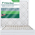 Filterbuy 24x24x2 MERV 13 Pleated HVAC AC Furnace Air Filters (3-Pack)