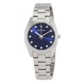 Bulova Surveyor Quartz Diamond Blue Dial Ladies Watch 96P229