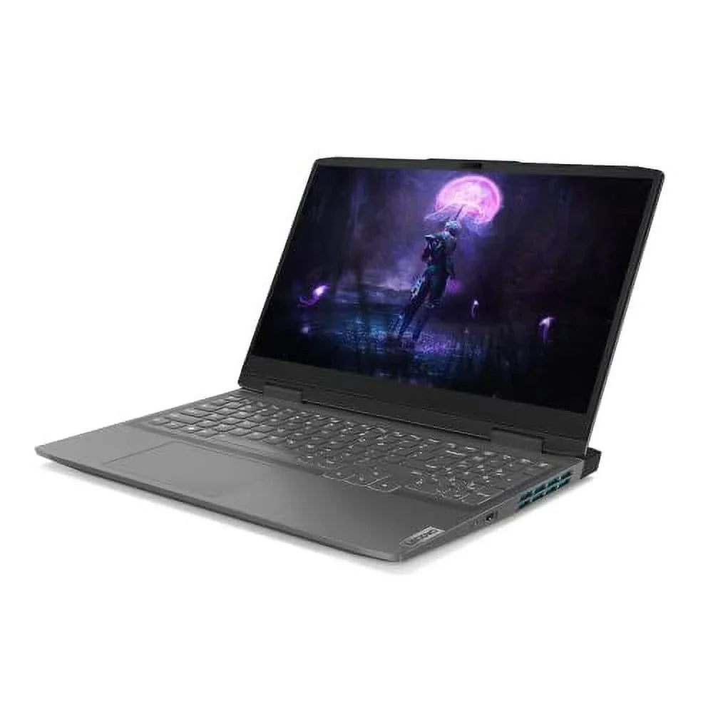 LOQ Gaming Mobile pc NVIDIA GeForce RTX 4060, 13th Gen i7-13700H, 15.6" FHD 144Hz Display, 32GB DDR5 RAM, 512GB PCIe SSD, Webcam, HDMI, RJ45, Backlit KB, Wi-Fi 6, Windows 11 Home, Grey