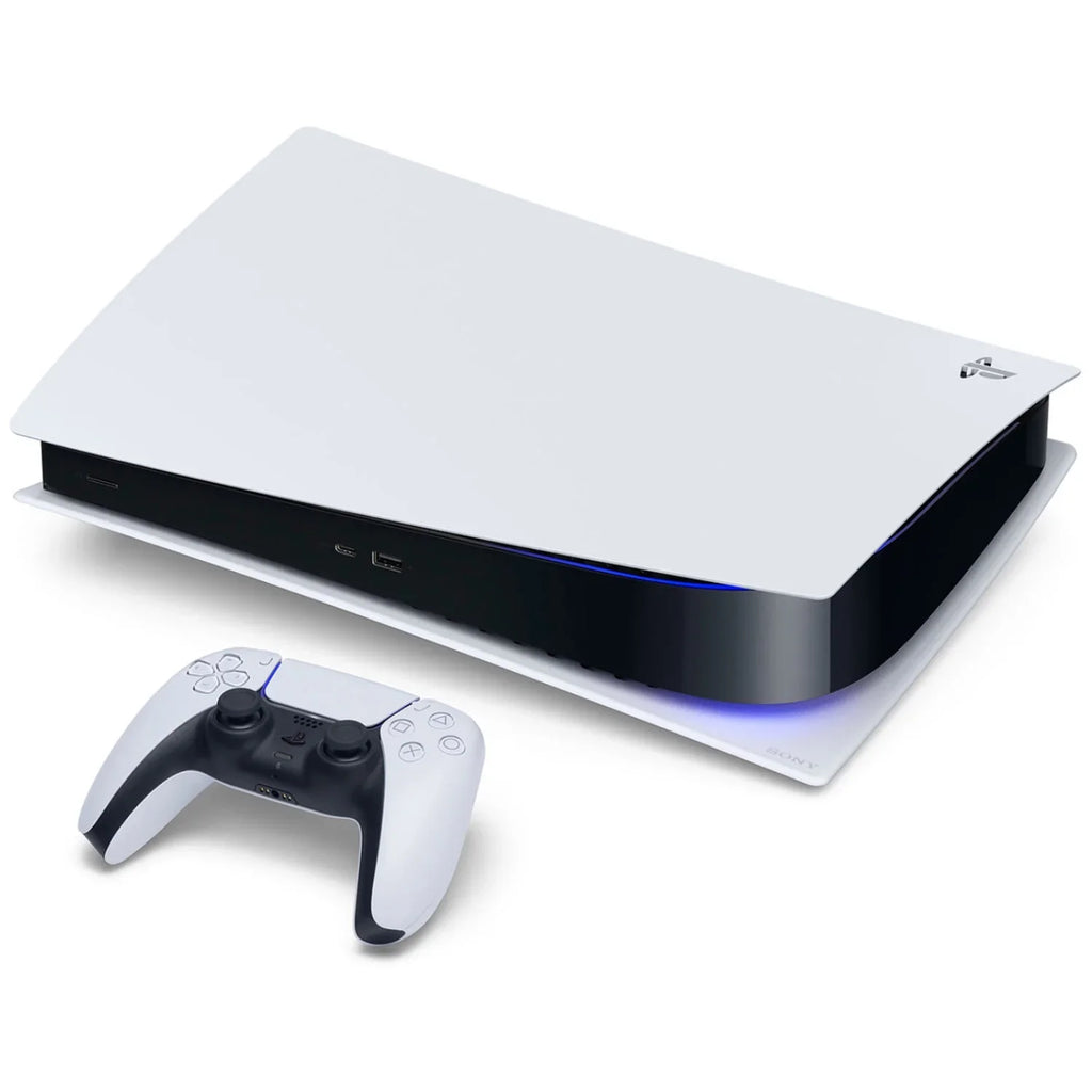Playstation 5 Disc Version Console with Extra White Controller, Surge FPS Grip Kit With Precision Aiming Rings and Far Cry 6 Bundle