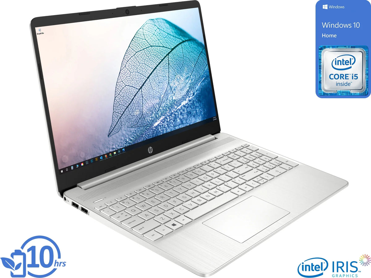 15 Notebook, 15.6" HD Display, Core i5-1135G7 Upto 4.2GHz, 32GB RAM, 1TB NVMe SSD, HDMI, Card Reader, Wi-Fi, Bluetooth, Windows 10 Home