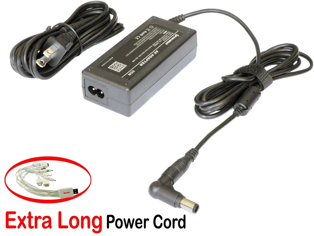 iTEKIRO 65W AC Adapter for Latitude 14 E5440, 14 E5450, 15 3550, 15 3570, 15 3580, 15 35x0, 15 5000, 15 5580, 15 5590, 3330, 3340, 3440, 3540; 06TM1C 06TFFF 0928G4 09RN2C 0HH44H 0NNWP1 0RM617