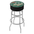 Trademark Gameroom Minnesota Wild Fluid Bar Stool with Padded Seat