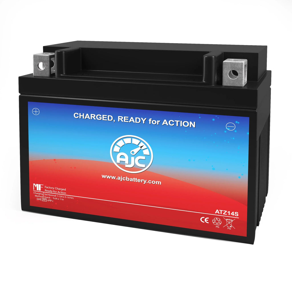 BMW F800GS GT (Auxiliary Battery) 800CC 12V Motorcycle Replacement Battery (2013-2016) - This Is an AJC Brand Replacement