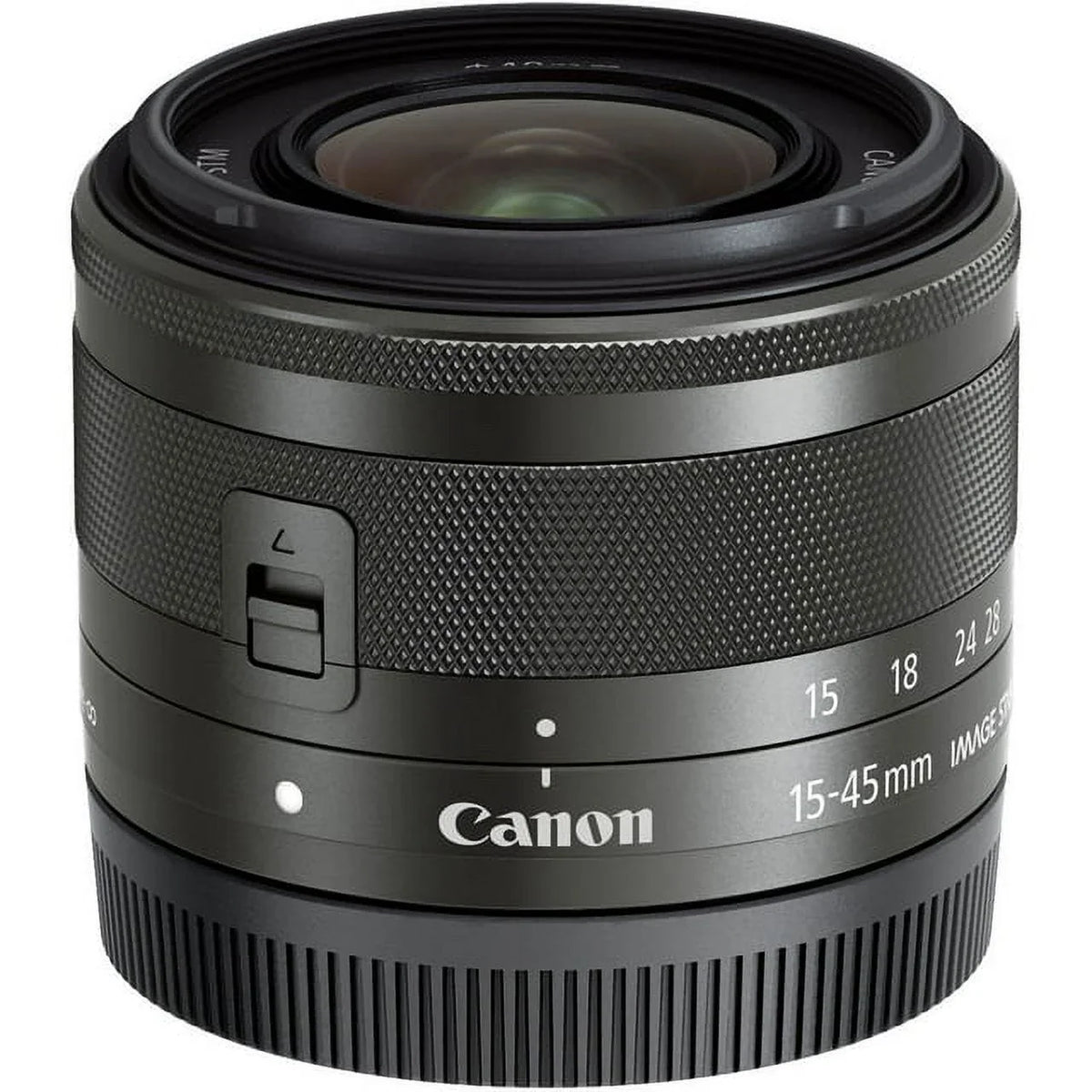 EF-M 15-45mm f/3.5-6.3 IS STM Lens (Graphite) - DealExpo Advanced Bundle