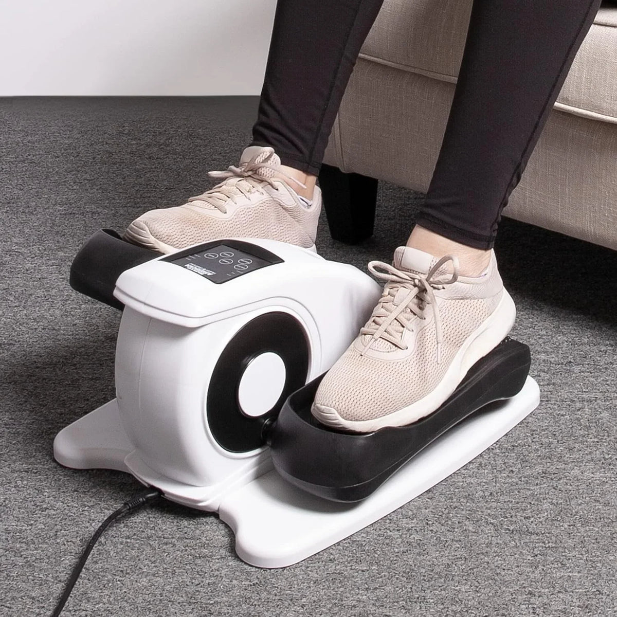 North American Health + Wellness Portable Elliptical Exercise, Gray, 2 Piece Set (ZB8293)