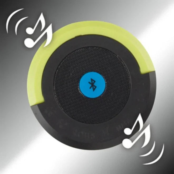 SECUR SP-5004 Bluetooth Speaker System, 3 W RMS, Black, Green