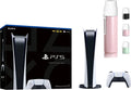 PS5 Playstation 5 Digital Edition Gaming Console + 1 Wireless Controller - 16GB GDDR6, 825GB SSD Storage, WiFi 6, 120Hz 8K Output - Random Color Liquid Bottle
