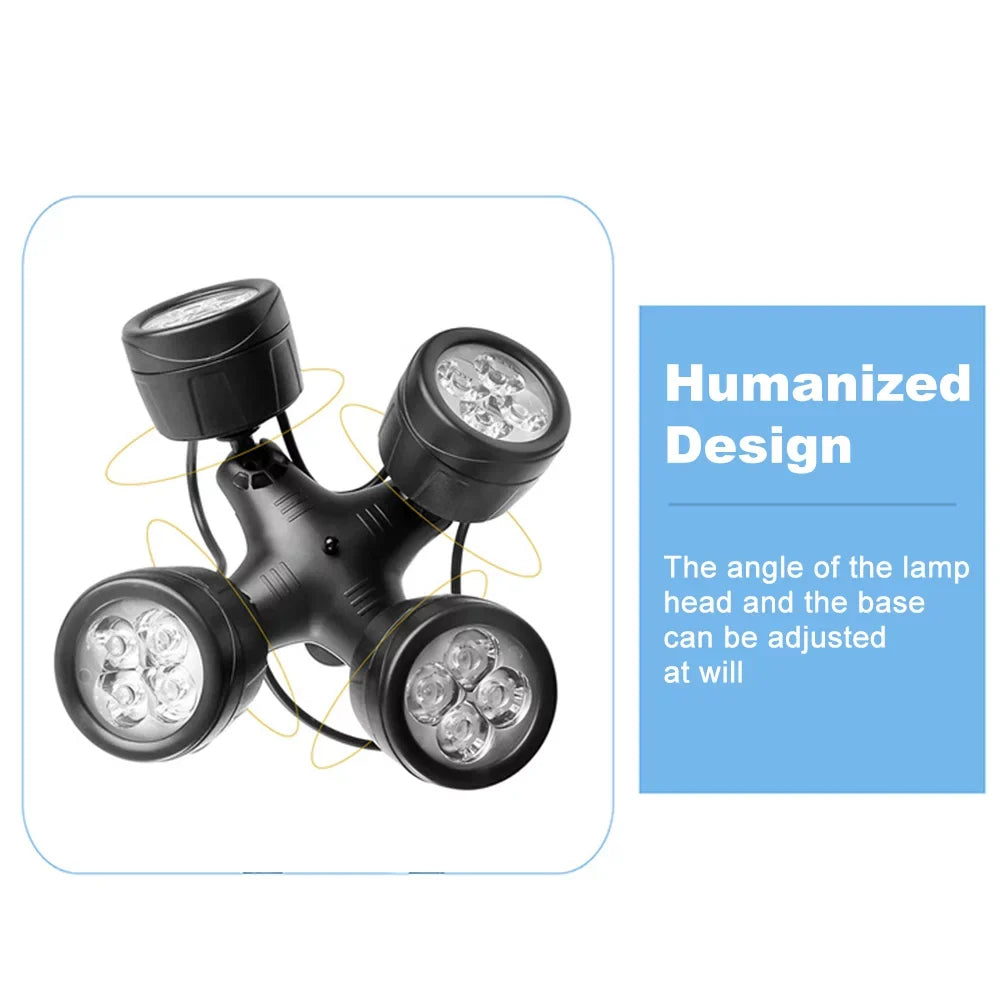 Arealer LED Pond Light Fluid Lights Color Changing Light FishLights Fountain Lights