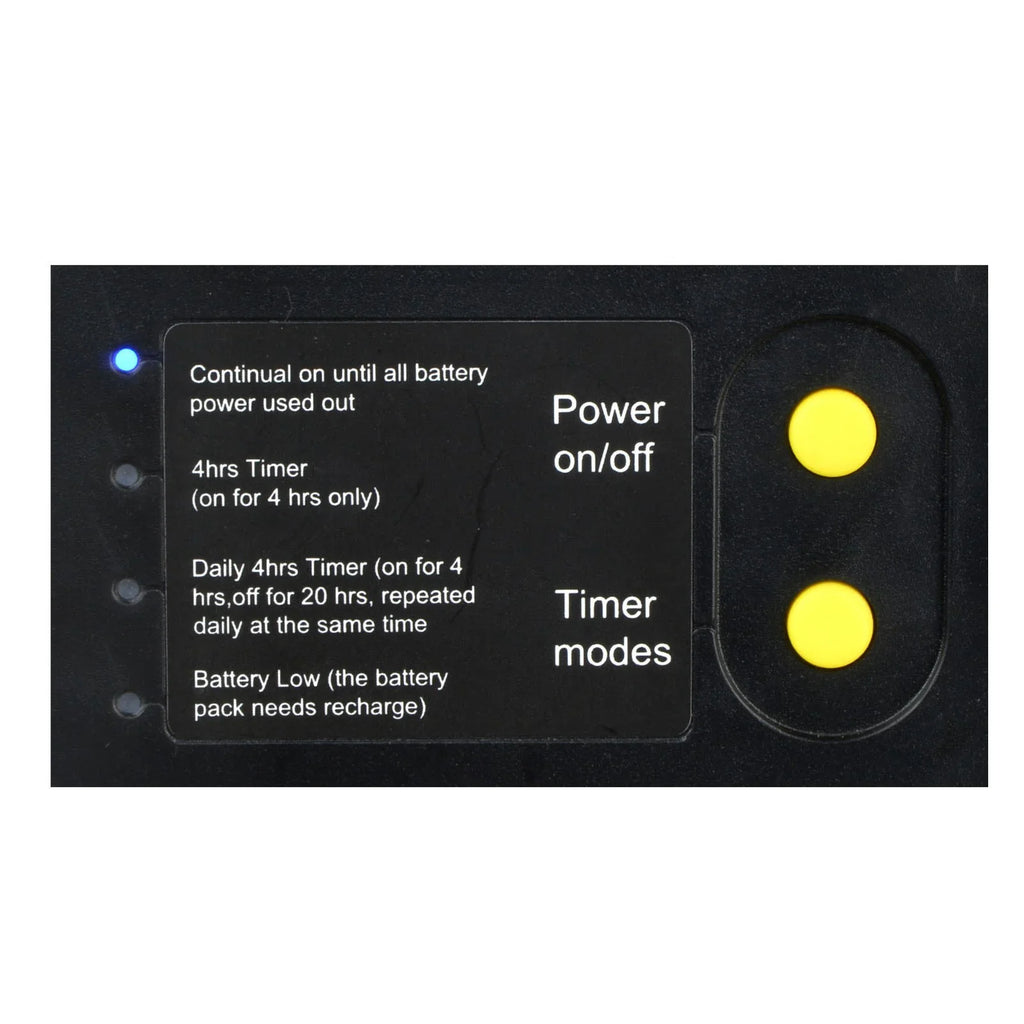 ASC 1.6 Watts Solar Liquid Pump Battery/Timer Kit with LED Lights Garden Pond