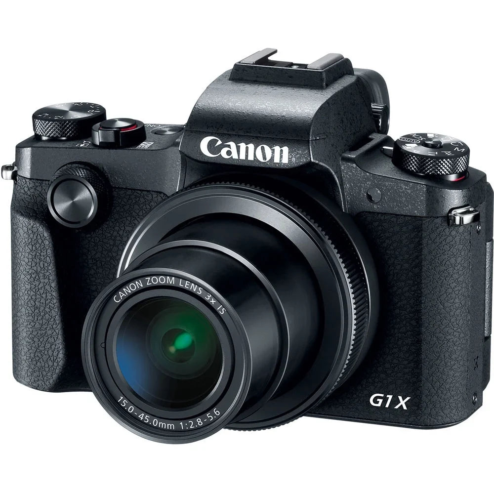 6TH Ave Electronics Bundle For PowerShot G1 X Mark III Digital Camera (2208C001), 64GB Card, 2 x NB13L Battery, Corel Software, Charger, LED Light, Soft Bag + More (International Model)