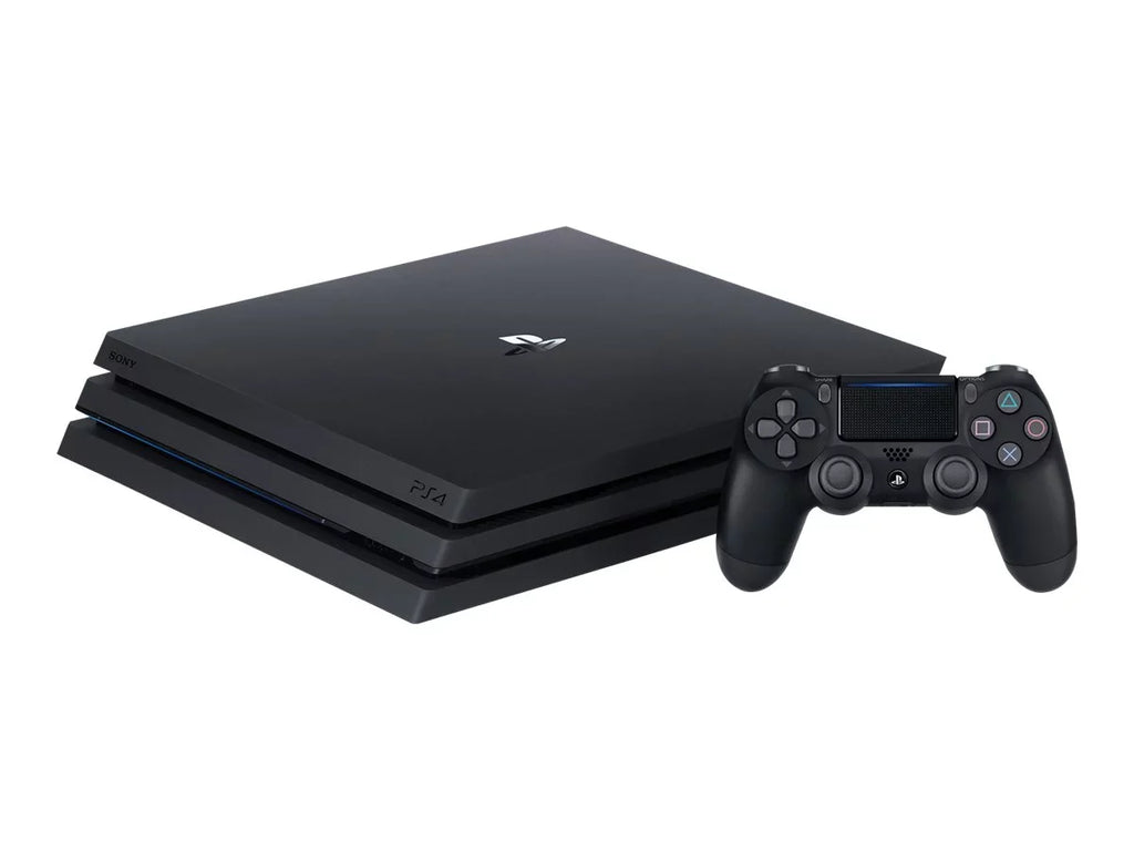 PlayStation 4 Pro - Game console - 4K - HDR - 1 TB HDD - jet black