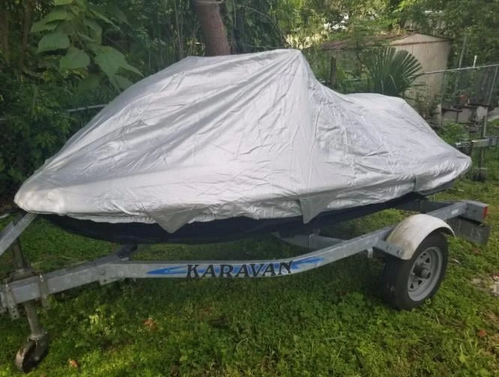 UV Reflective, Travel, Storage and Mooring Fluid PWC Jet Ski Cover for Sea Doo Bombardier GTS 130 2011 2012 2013 2014 2015 2016