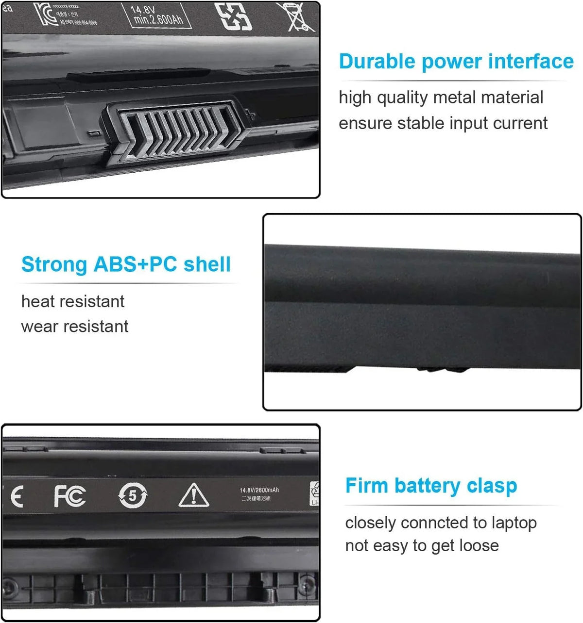 40Wh M5Y1K 14.8V y for Inspiron 15 3000 5000 Series 5559 5566 5555 5558 5758 3552 3567 3558 3551 17 5759