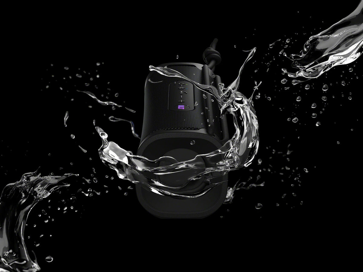 ULT FIELD 1 Wireless Ultra Portable Bluetooth Compact Speaker, IP67 Fluid Dustproof, Shockproof and Rustproof - Black