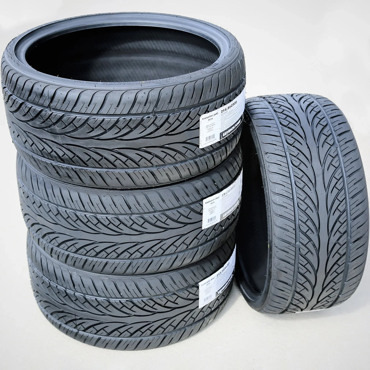 Pair of 2 (TWO) Venom Power Ragnarok Zero 255/30R20 ZR 92W XL A/S Capability Tire Fits: 2016-23 Audi TTS Quattro Base