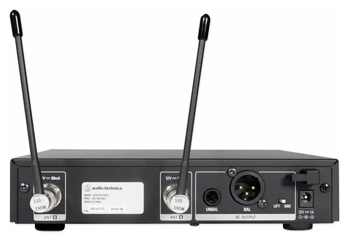 Audio Technica ATW-3212/C710DE2 Wireless Handheld Mic+Tower Home Theater Speaker