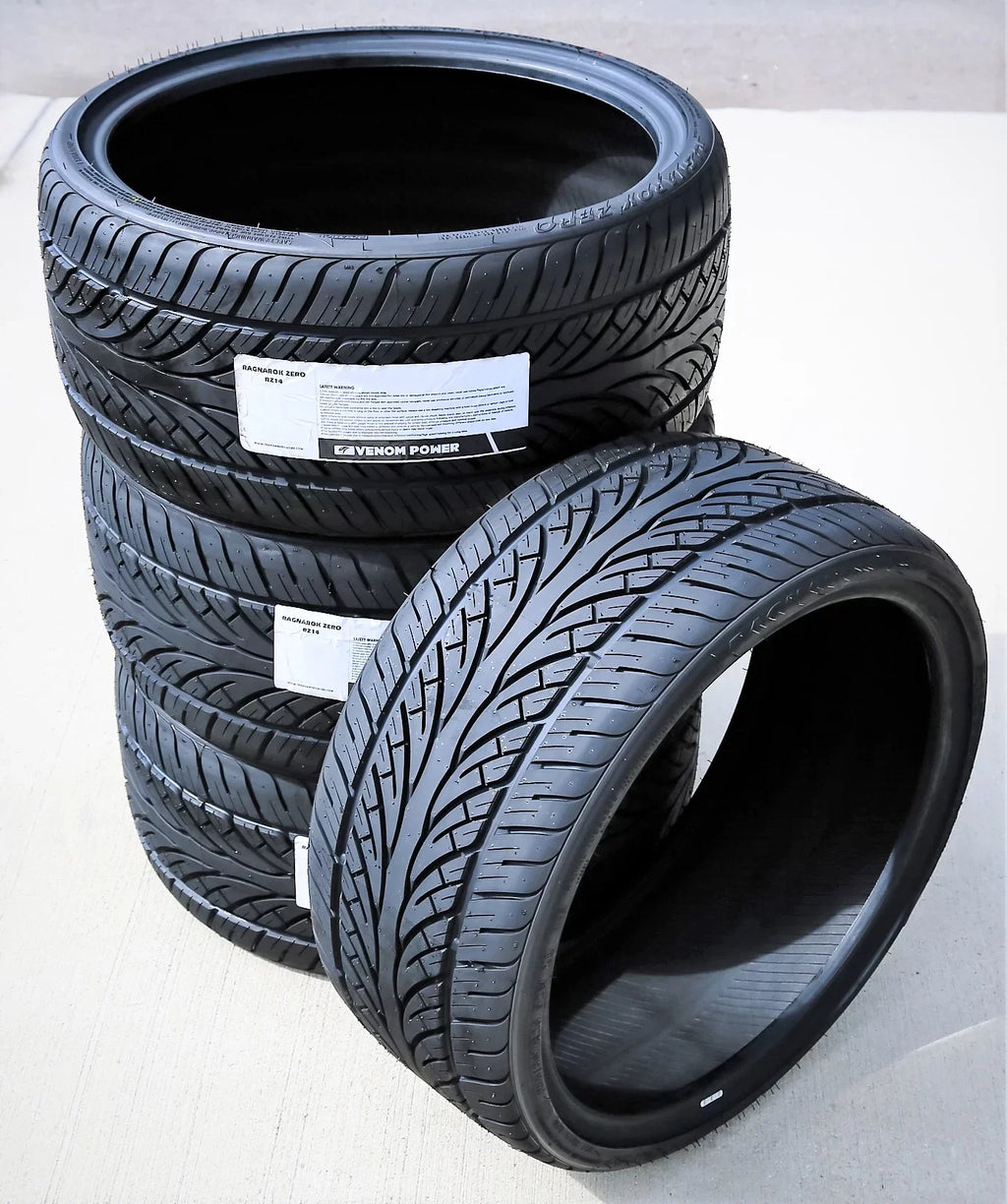 Pair of 2 (TWO) Venom Power Ragnarok Zero 255/30R20 ZR 92W XL A/S Capability Tire Fits: 2016-23 Audi TTS Quattro Base